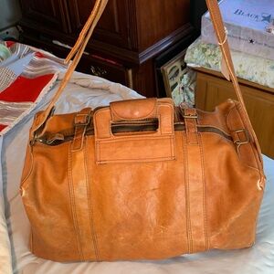 Tan Leather Men's Bag